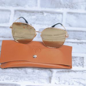 GOLD SUNGLASSES - BROWN TINT